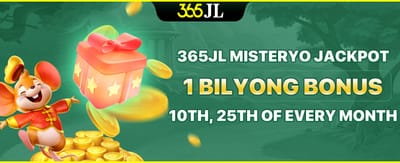 Mystery Billion Jackpot Draw promotion banner